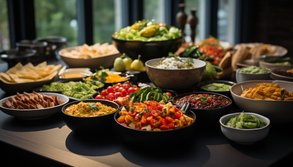 Quels sont les types de buffets à réaliser lors d'une fête ?